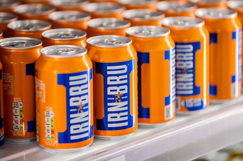 IRN BRU Cans