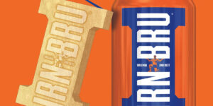 IRN BRU can with logo